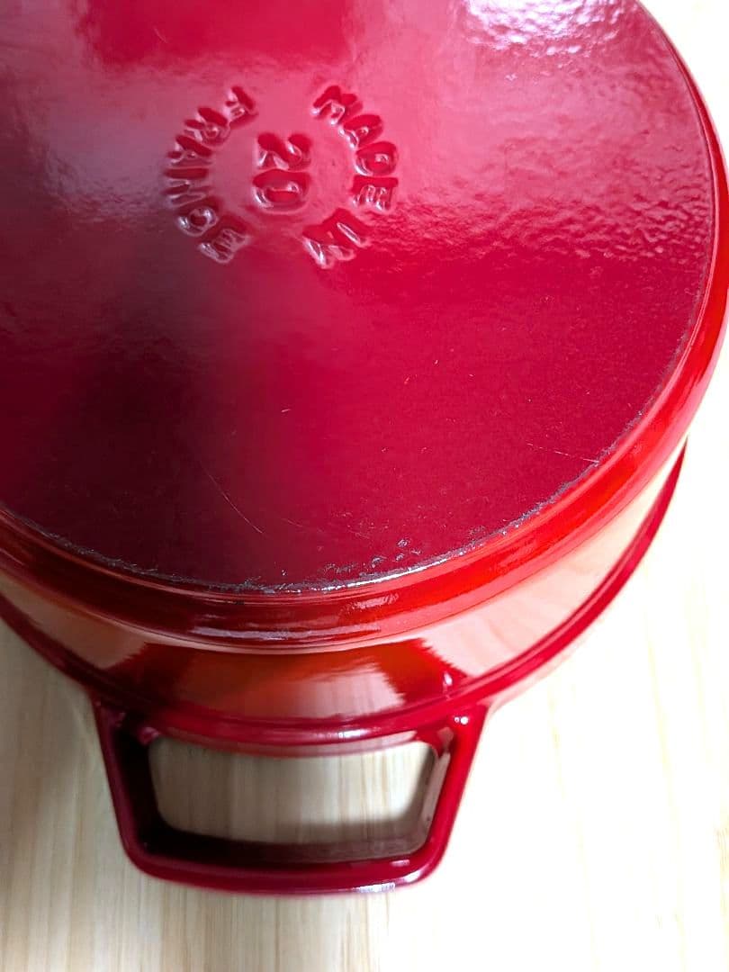 STAUB ストウブ ラ ココット 20cm チェリー　フランス製