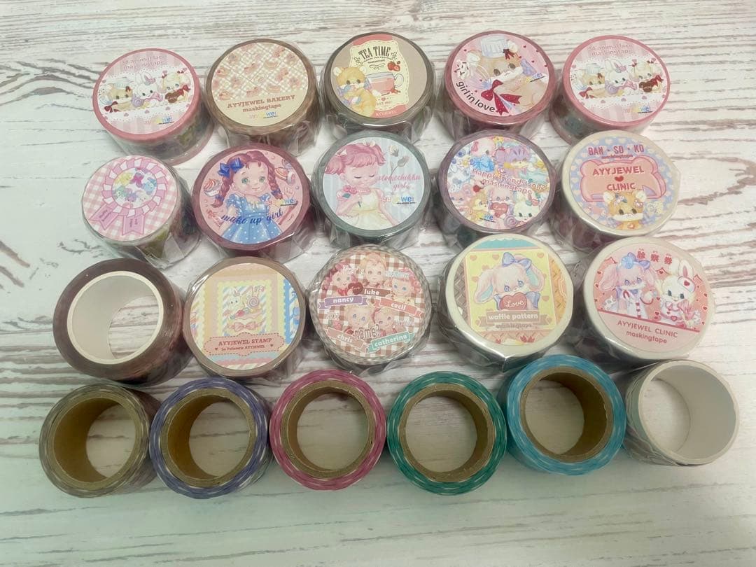 ayyjewel マスキングテープ　まとめ売り21点
