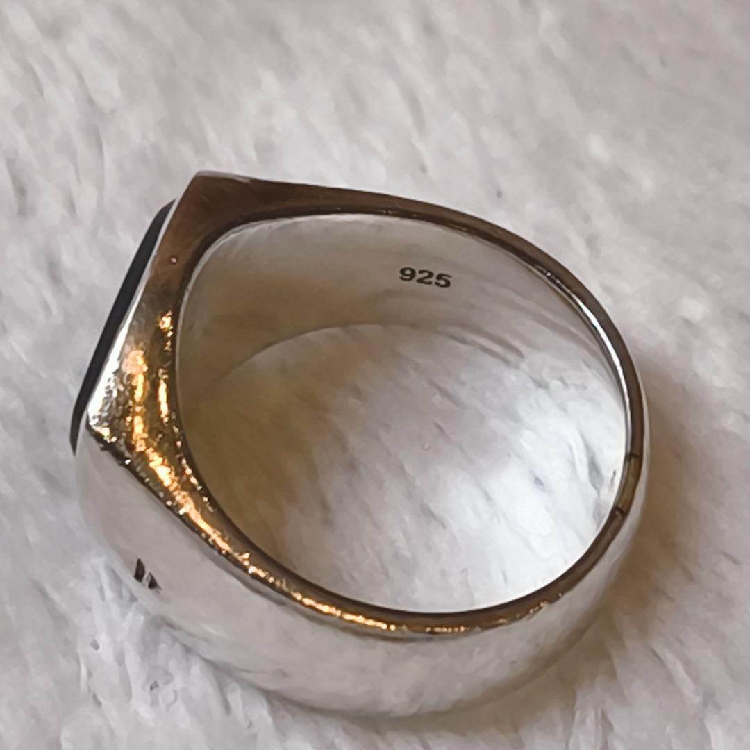 TOM WOOD Shield Black Onyx リング 54 14号相当