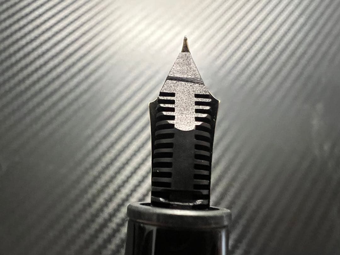 モンブラン 万年筆 美品 146 14C 全金 EF