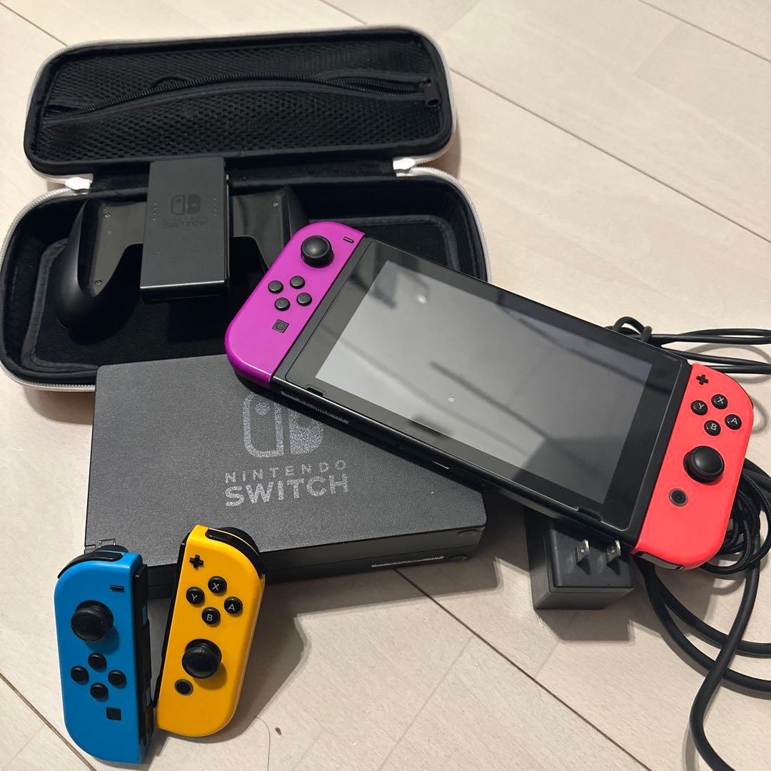Nintendo Switch 本体 +ジョイコン2つ付き ※箱無し