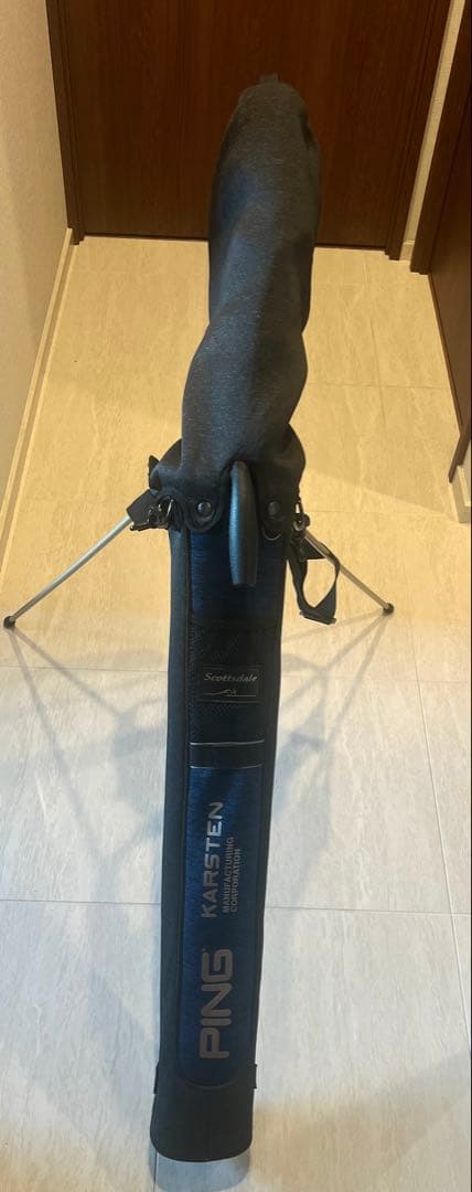 PING KARSTEN キャディバッグ ネイビー