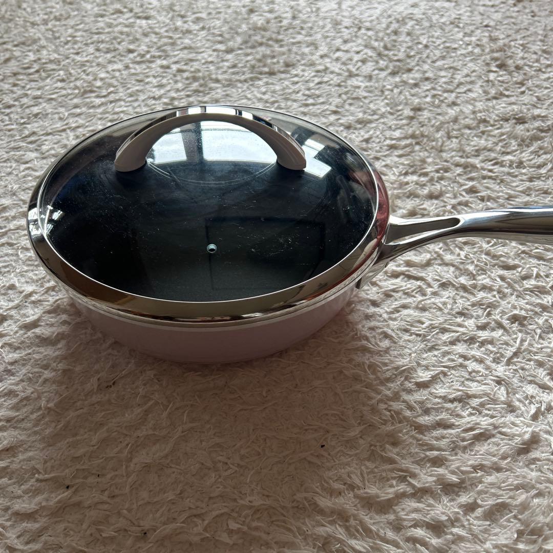 オールライトフライパン　シャンパンピンク