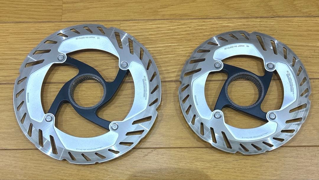 シマノ アルテグラ ディスクローター RT-CL800 160&140セット②