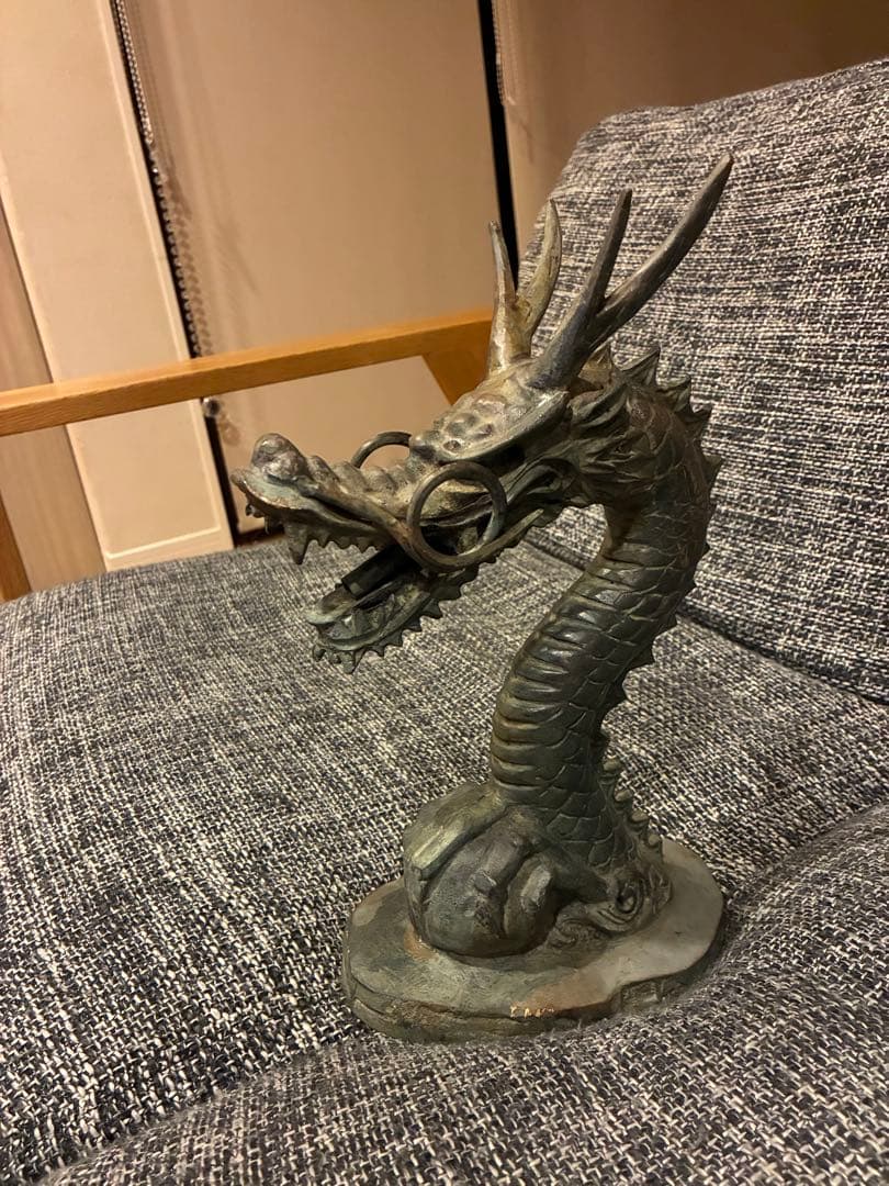 龍吐水口　真鍮製