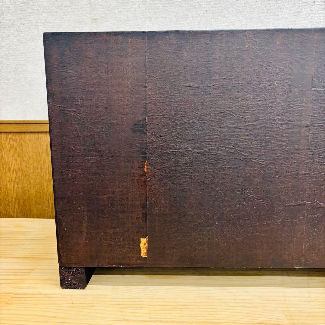 木製　李朝家具 サイドボード 時代箪笥 錠前 キャビネット