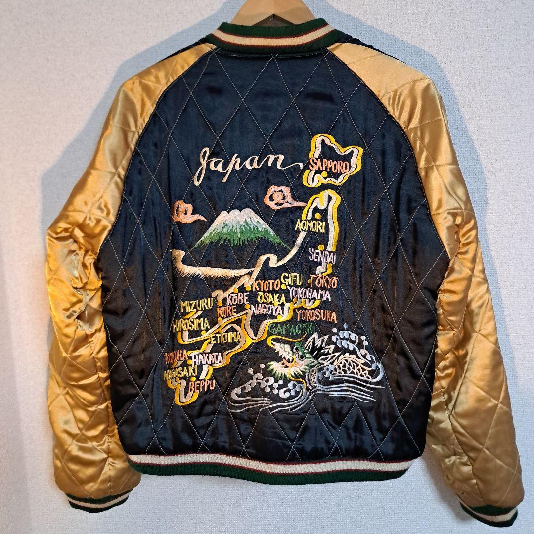 テーラー東洋 スカジャン スーベニア 別珍 舞妓 超レア XL