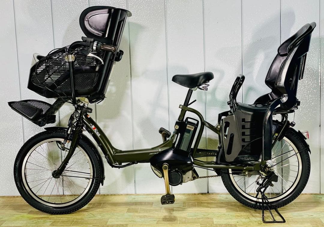 2787ヤマハ12.3アンペア 20インチ子供乗せ電動アシスト自転車