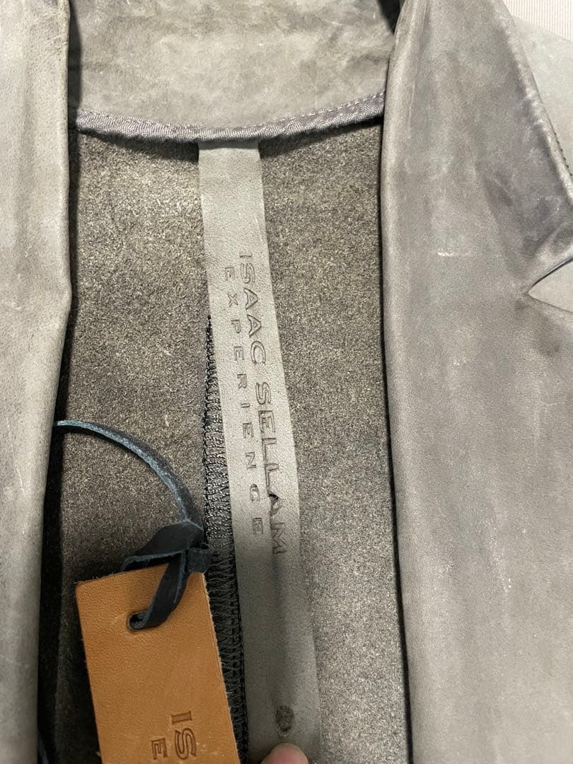 ISAAC SELLAM EXPERIENCE レザージャケット 38