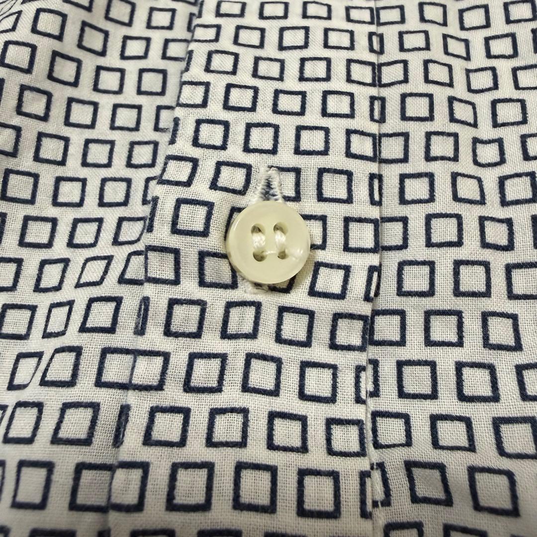 【美品】LOUIS VUITTON 長袖 ワイシャツ シャツ 総柄 ロゴ 38