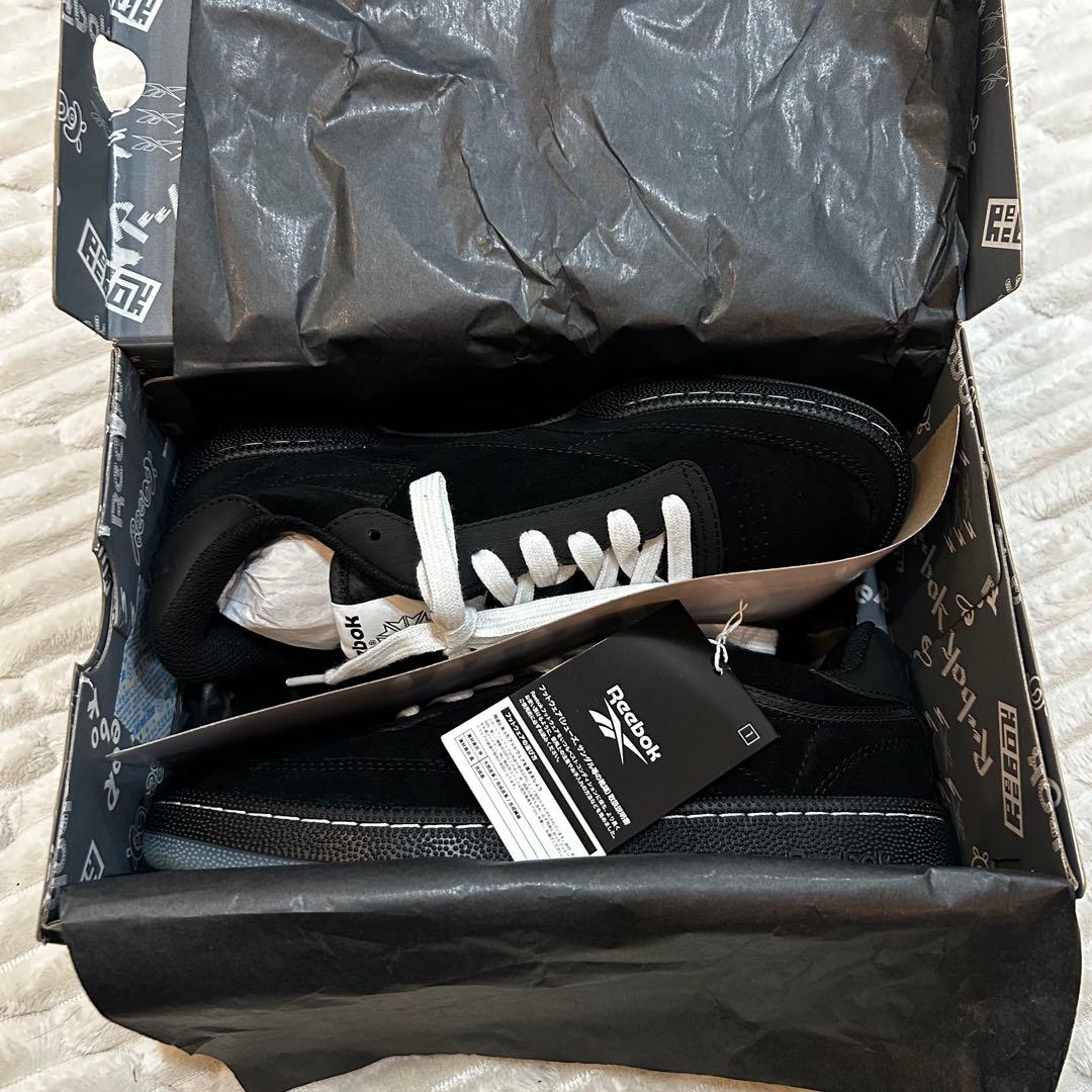 Reebok SixTONES ゴラボスニーカー　ブラック　25㎝