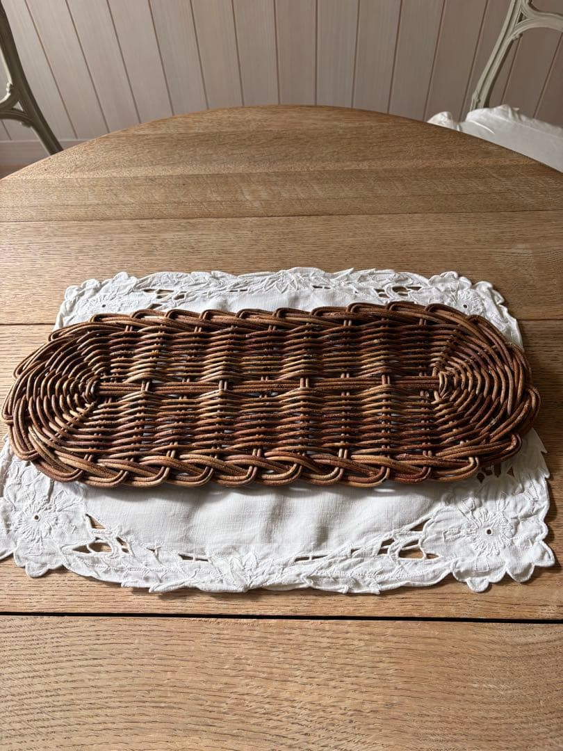 あけびのオーバルトレー♡作家様ハンドメイド