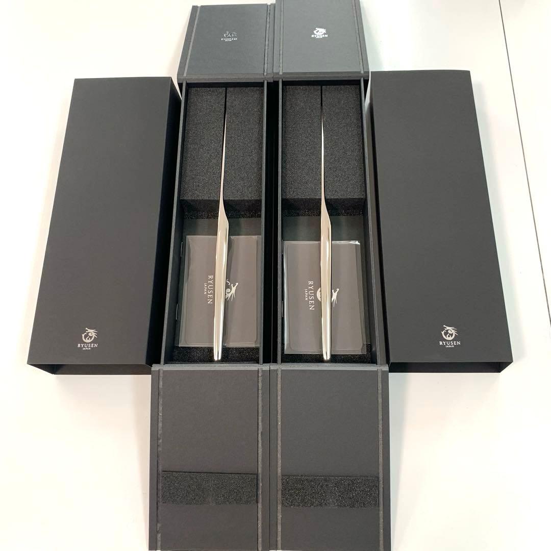 新品　RYUSEN HAMONO 龍泉刃物 ステーキナイフ SK08 2本セット