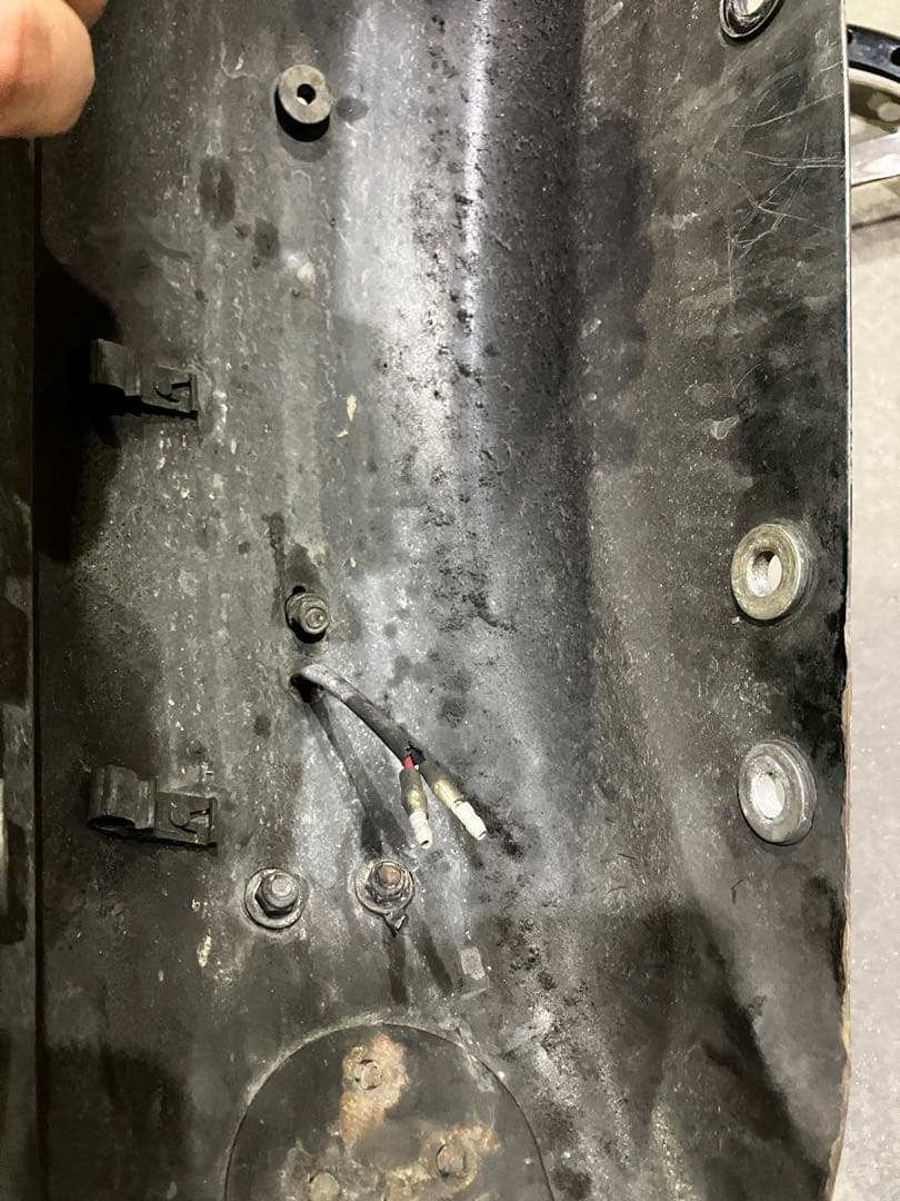 ハーレースポーツスターテールランプ付きフェンダー&カバーセット