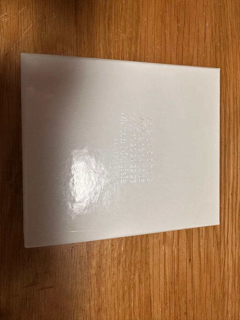 Maison Margiela フォールデッドレザーウォレット　財布　黒