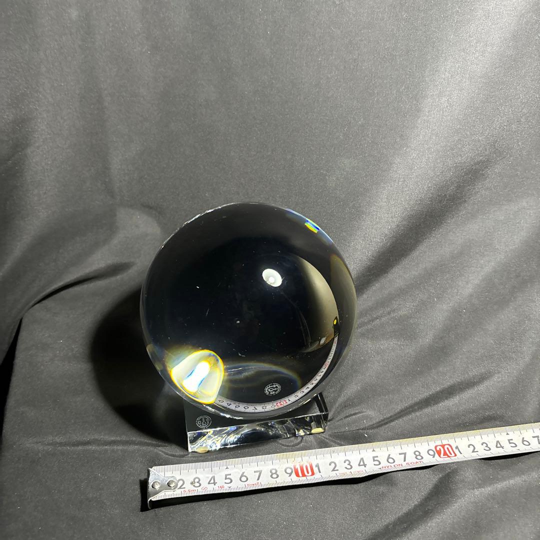 バカラ シリウス 水晶玉 15センチ 台座付き 丸玉 スフィア