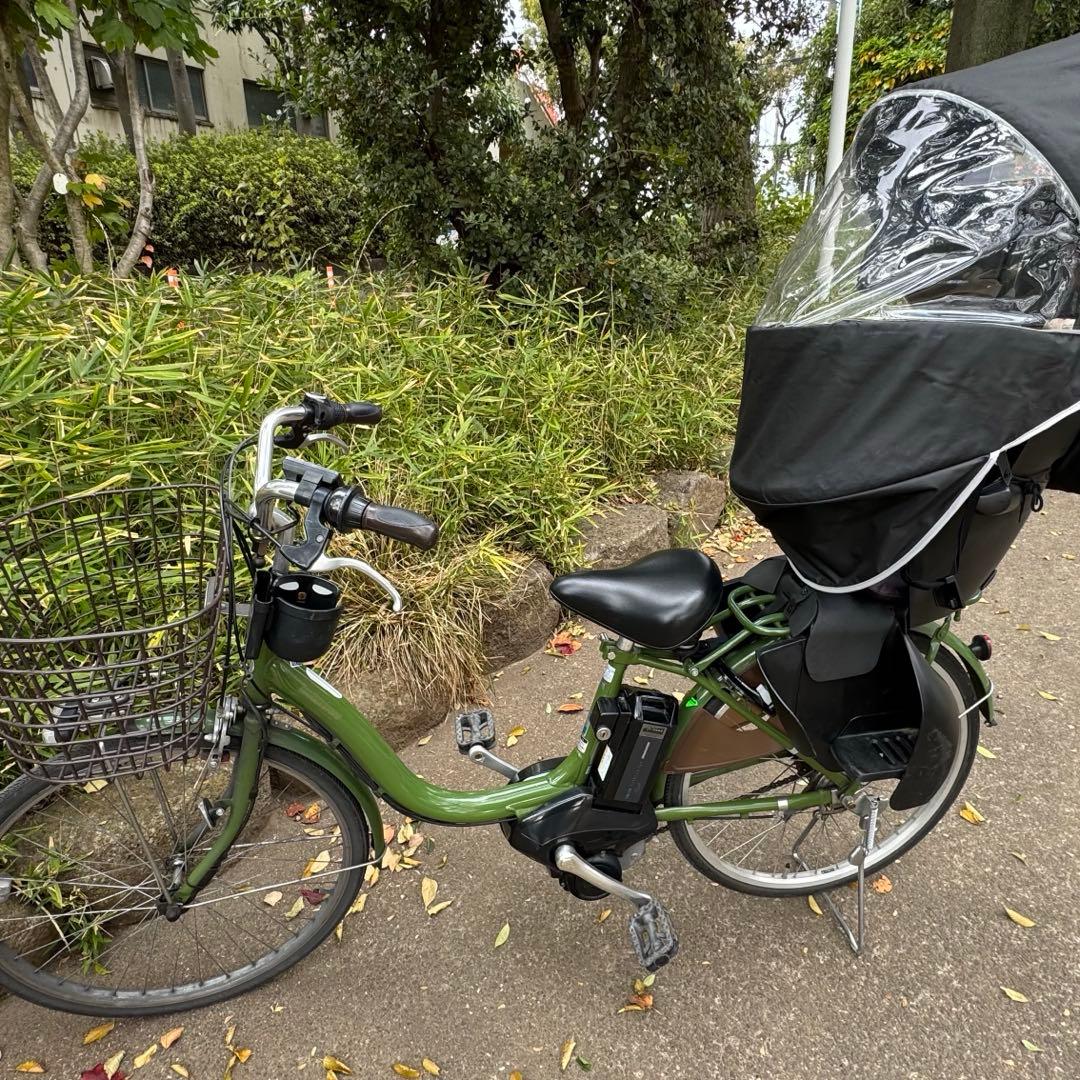 手渡し渋谷　アシスタ　ブリヂストン　電動アシスト自転車 チャイルドシート付き