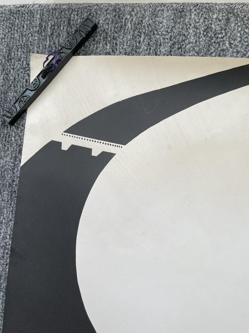 広島 hiroshima 「原爆の子の像」 ビンテージポスター by NAKAO