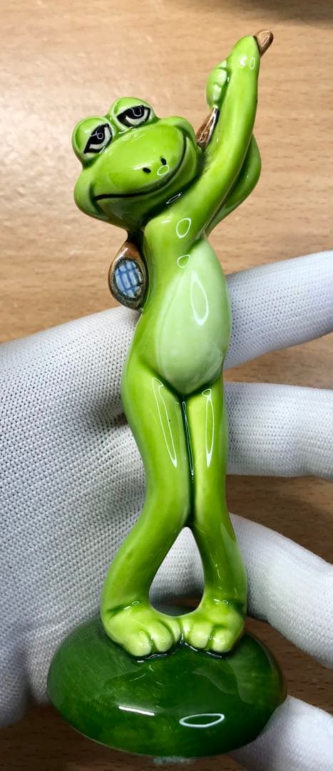 美品 【レトロ】カエル セブンコーポレーション　置物セット7体　かえる　蛙