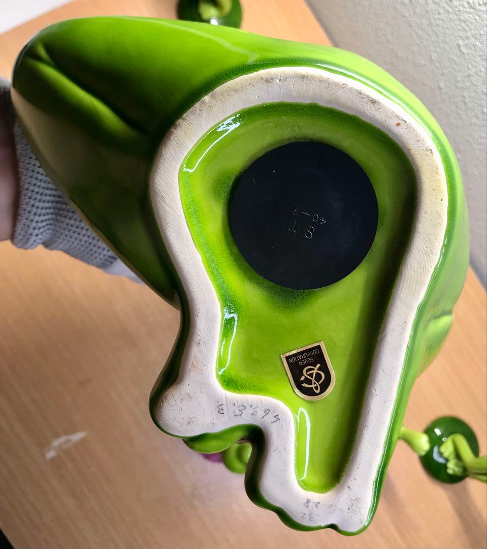 美品 【レトロ】カエル セブンコーポレーション　置物セット7体　かえる　蛙