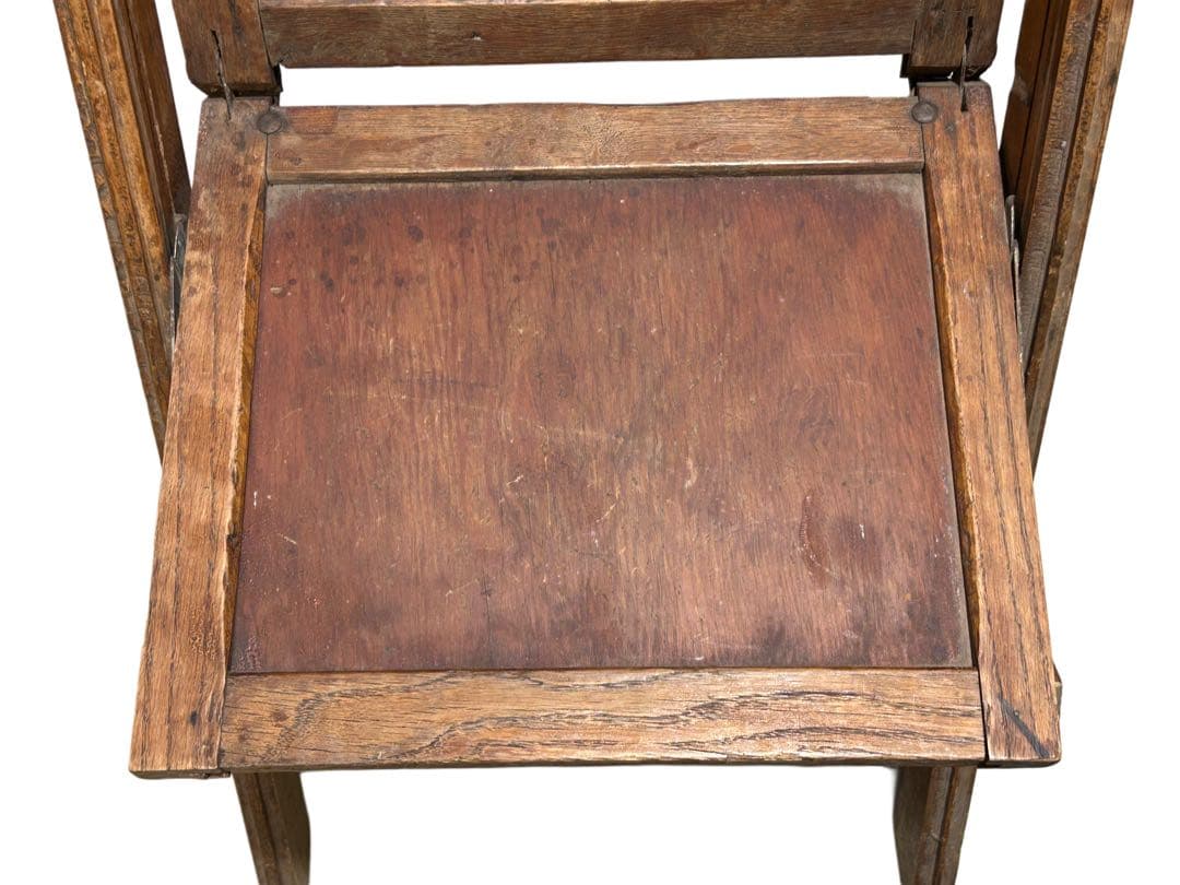 1930s ビンテージ アンティーク 木製 フォルディングチェア 店舗什器 椅子