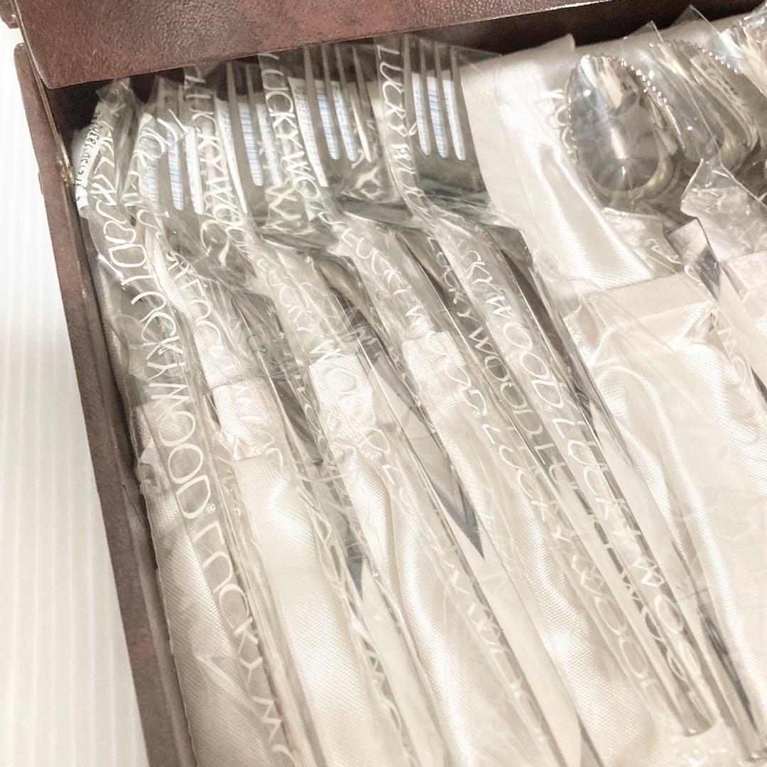 LUCKY WOOD ラッキーウッド 18-12 カトラリー  20本