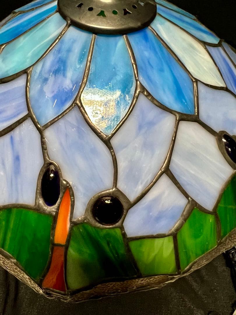 トンボデザイン ステンドグラス 卓上ランプ