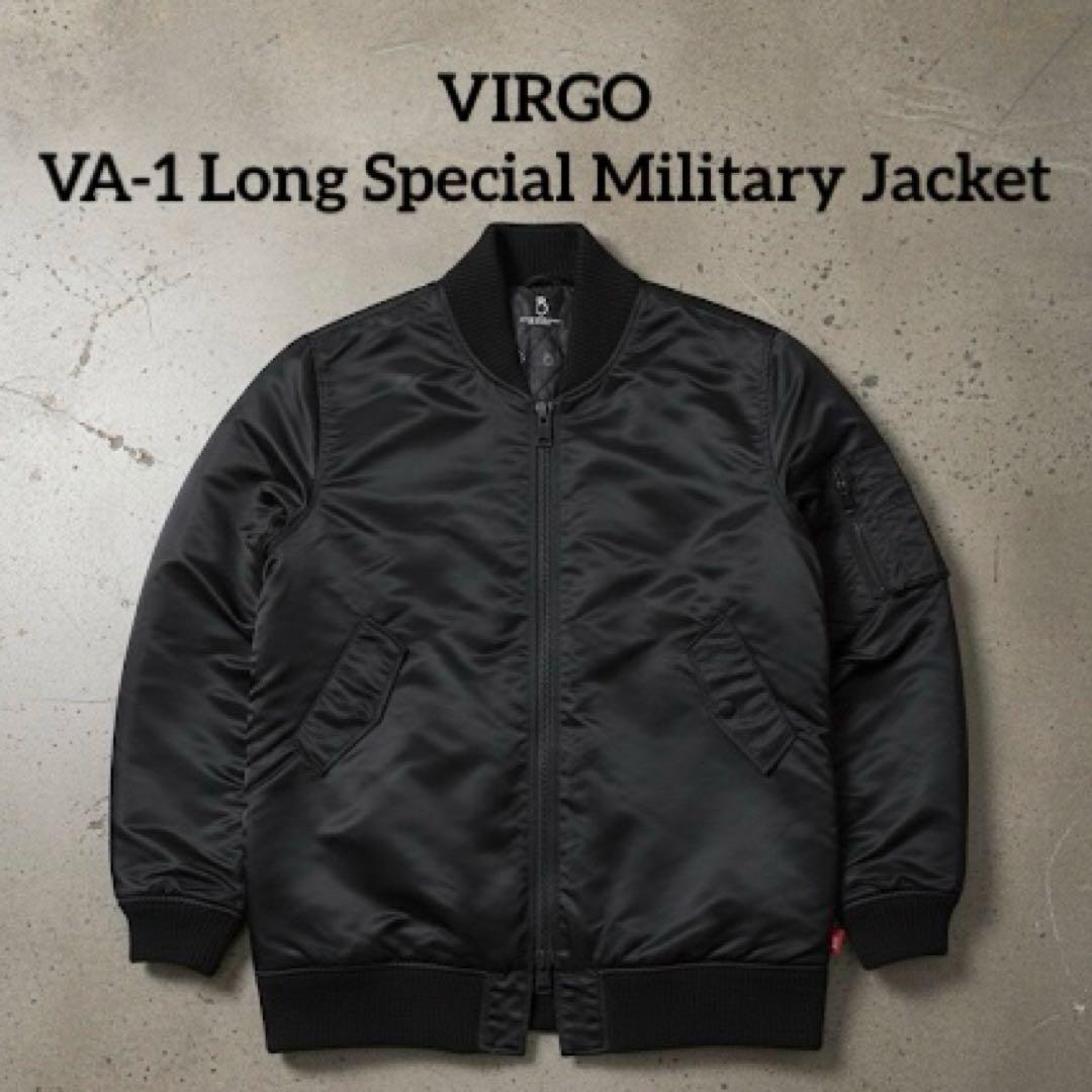 VIRGO VA-1 Long Special Military JKT 黒 3