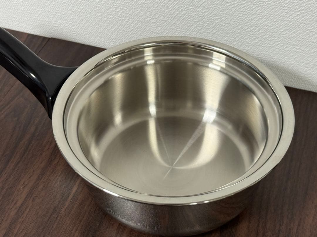 【未使用品】ヨシノクラフト　Sシリーズ　小鍋　SS15 15cm 片手鍋