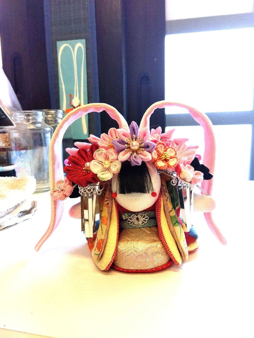 辻村ジュサブロー　花うさぎ