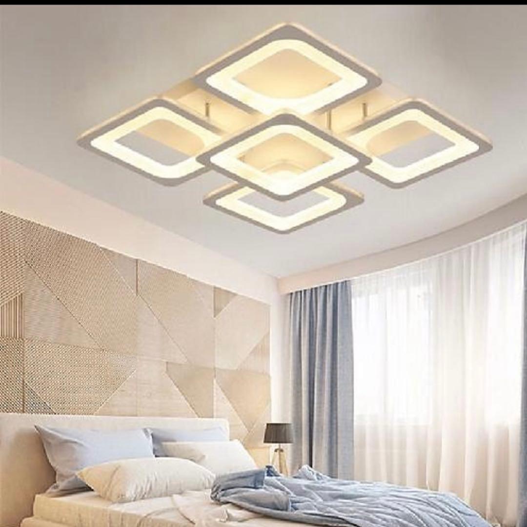 モダンシーリングライト 大きめ 四角形