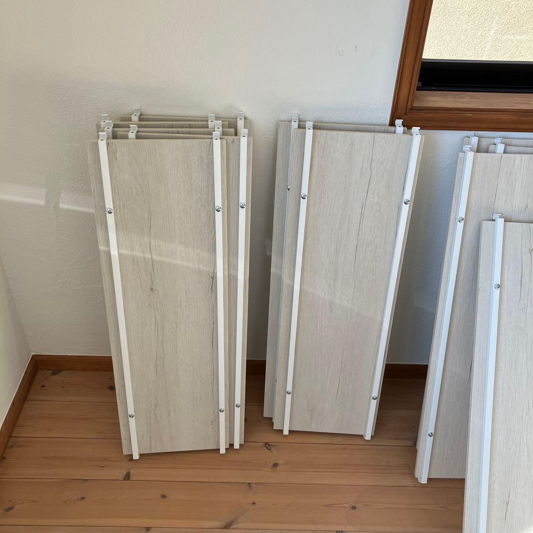 ニトリ　Nポルダ　棚板80cm17枚