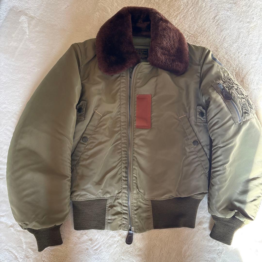 バズリクソンズ　B-15 Bフライトジャケット サイズ34美品