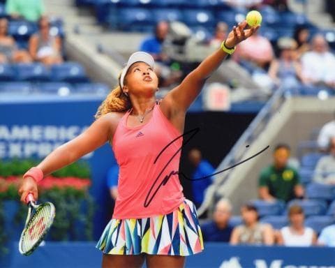 大坂なおみ(ナオミ・オオサカ)選手 直筆サイン写真女子プロテニス選手