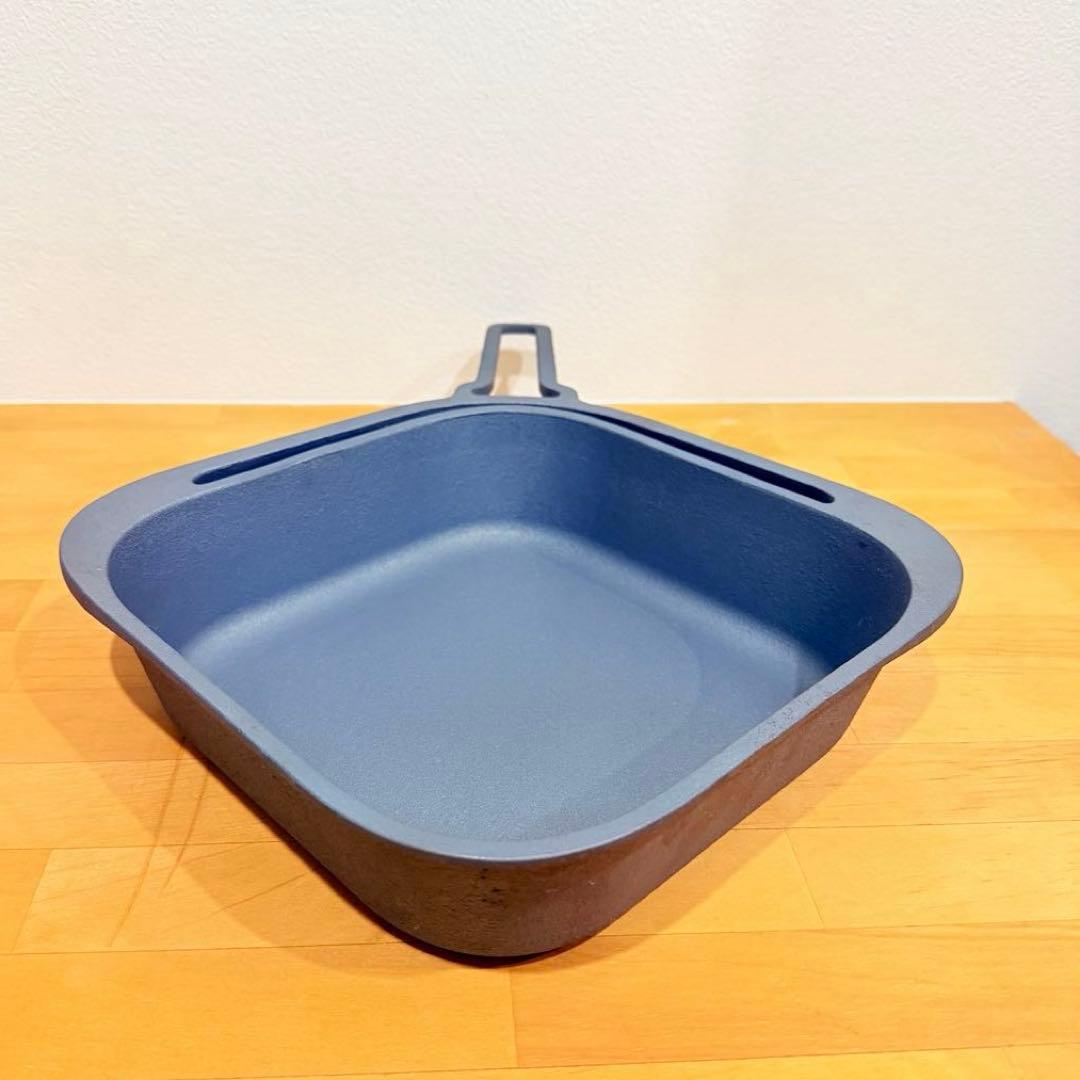 おもいの　フライパン スクエア　コンロ　フルセット ドウシシャ　鋳物