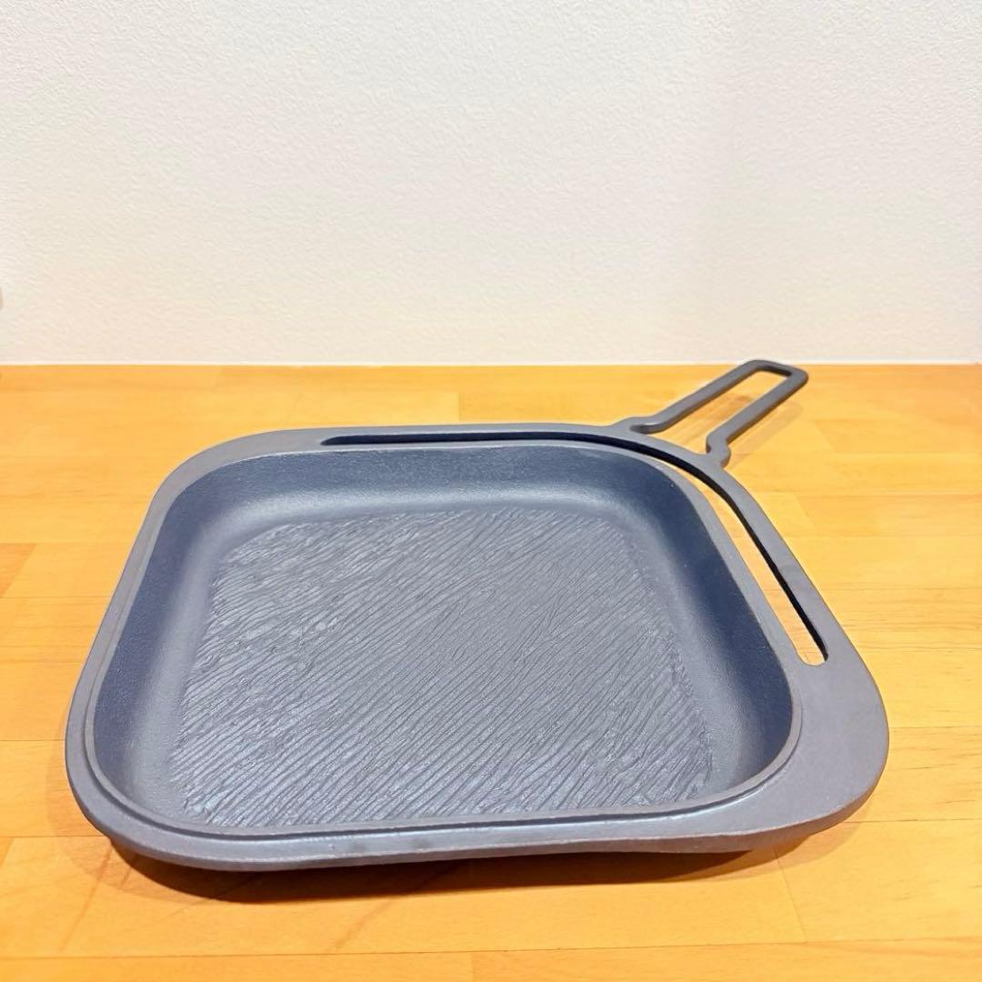 おもいの　フライパン スクエア　コンロ　フルセット ドウシシャ　鋳物