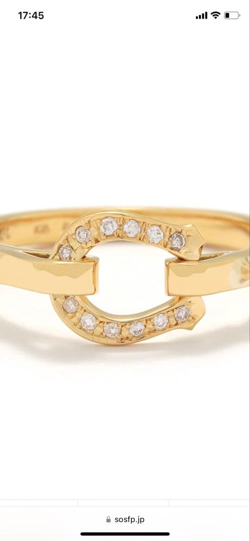 まろ　1月3日迄限定シンパシーオブソウルK18イエローゴールド10号