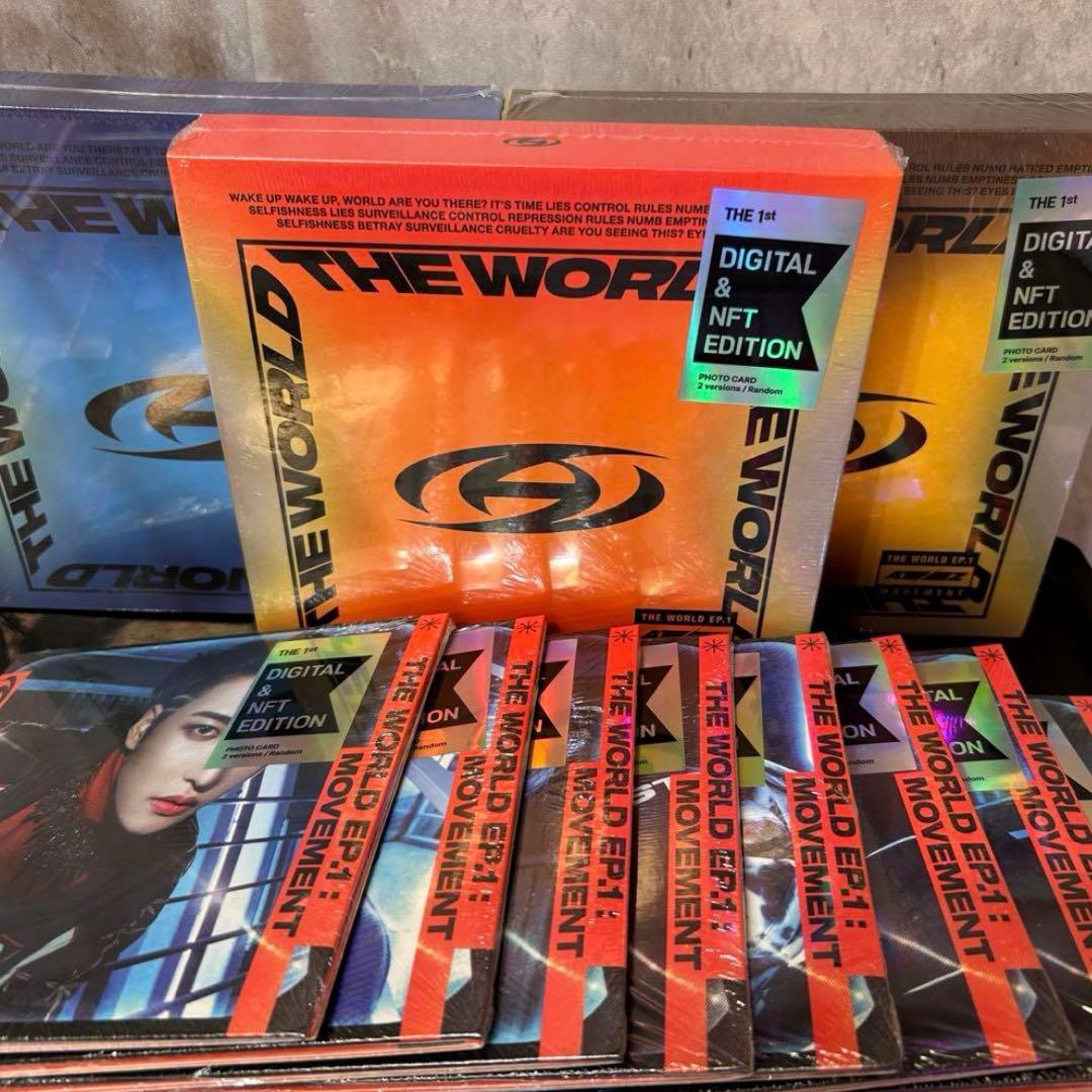 新品未開封 ATEEZ アチズ MOVEMENT アルバム 全形態 まとめ売り