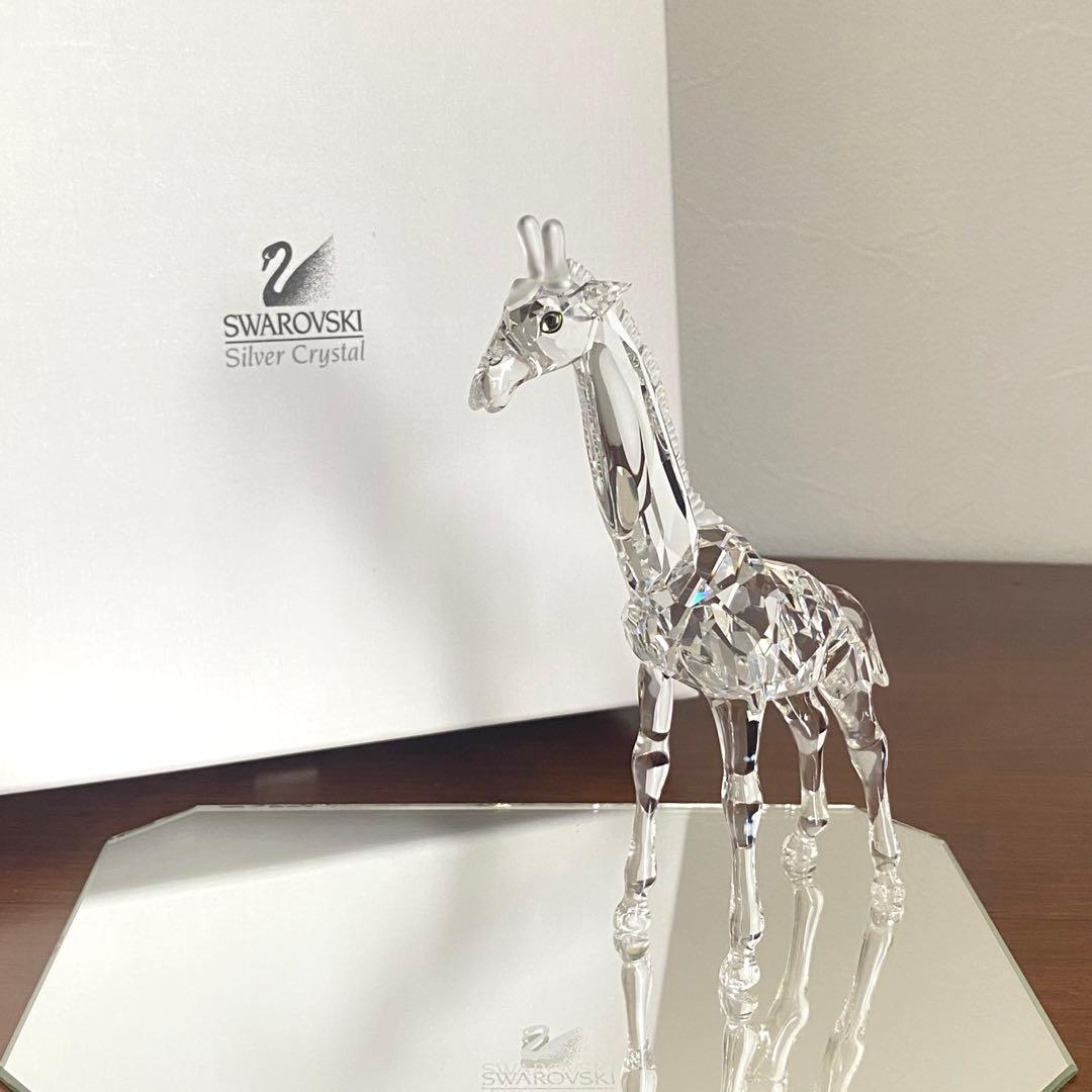 SWAROVSKI スワロフスキー クリスタル ベビーキリン 置物