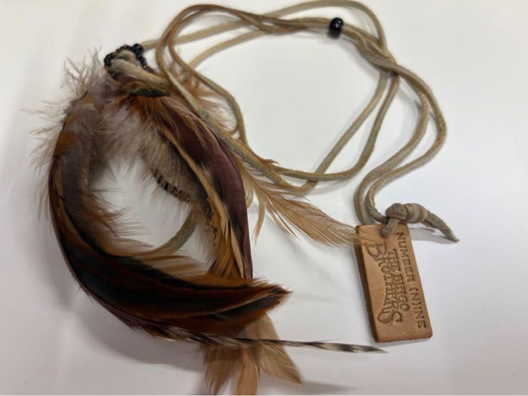 J*0様 ナンバーナイン×ビンゴブラザーズ フェザーネックレス NUMBER (