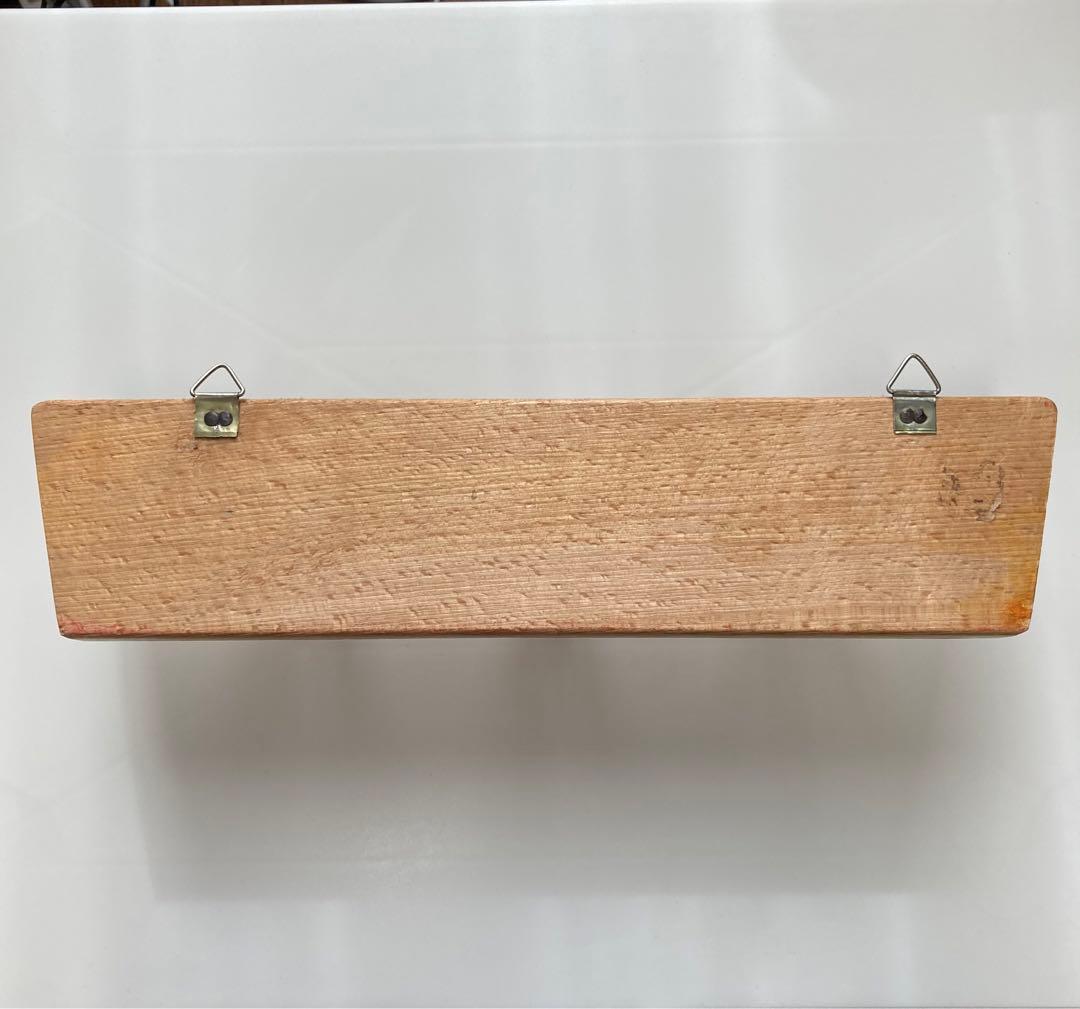 木製　ウォールフック　ウォールハンガー　レトロ　ドイツ　ヴィンテージ