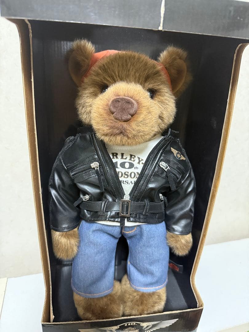 ハーレーダビッドソン　110周年　限定テディベア
