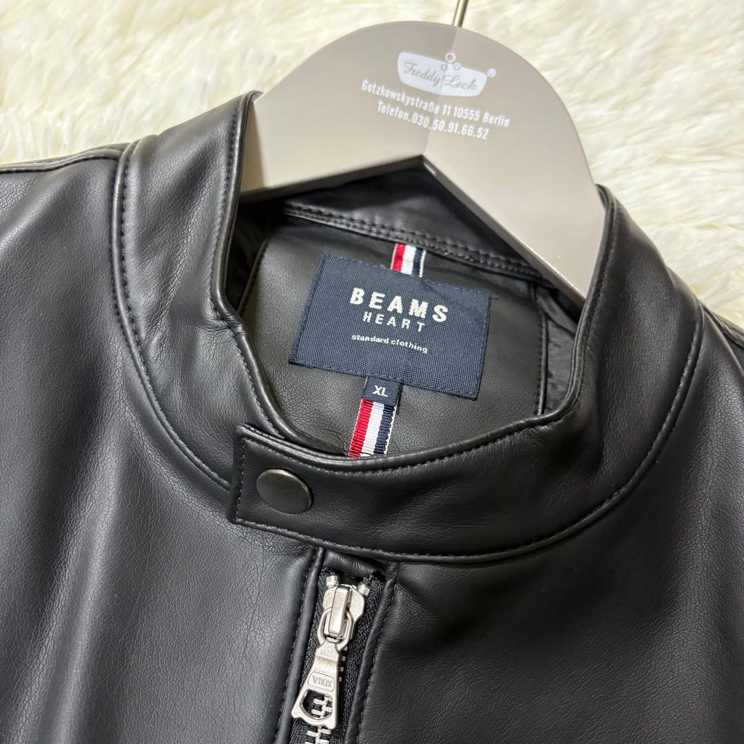 じゅきあ　　　　　　　ビームスハート　シングルライダースジャケット