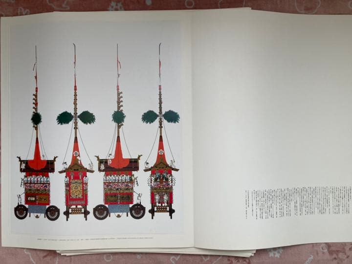 ☆祇園祭 山鉾絵図 西脇友一 京都名所行事絵図刊行会 限定717部☆