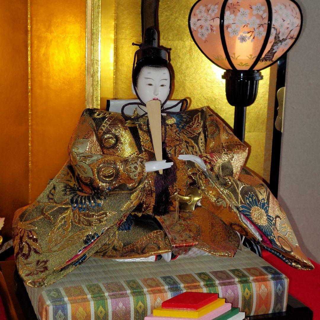 ひな人形　三段飾り①　人形の秀月