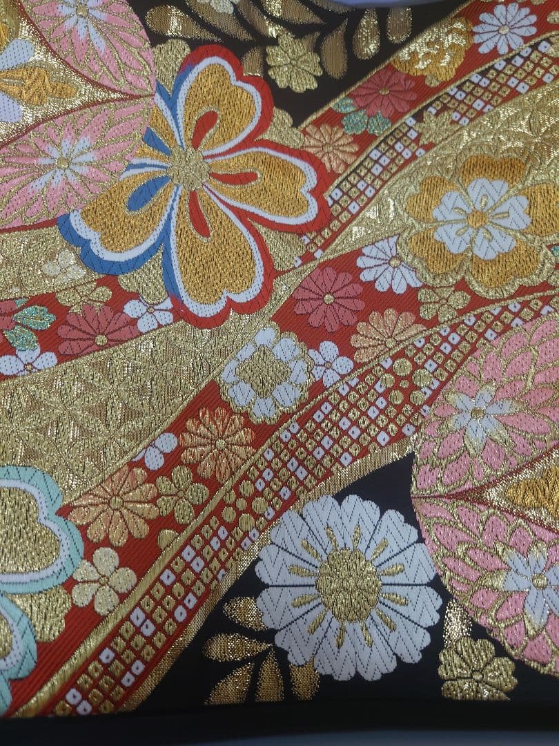 七五三用・七歳用正絹・誂え高級作り帯