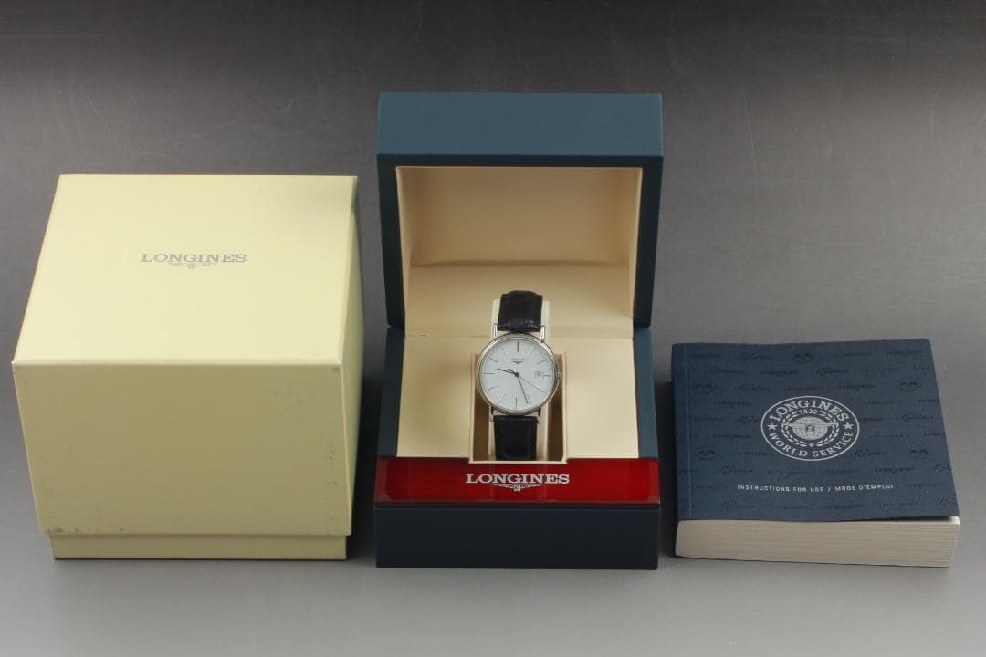 Longines Présence L4.790.4 メンズ クォーツ 腕時計