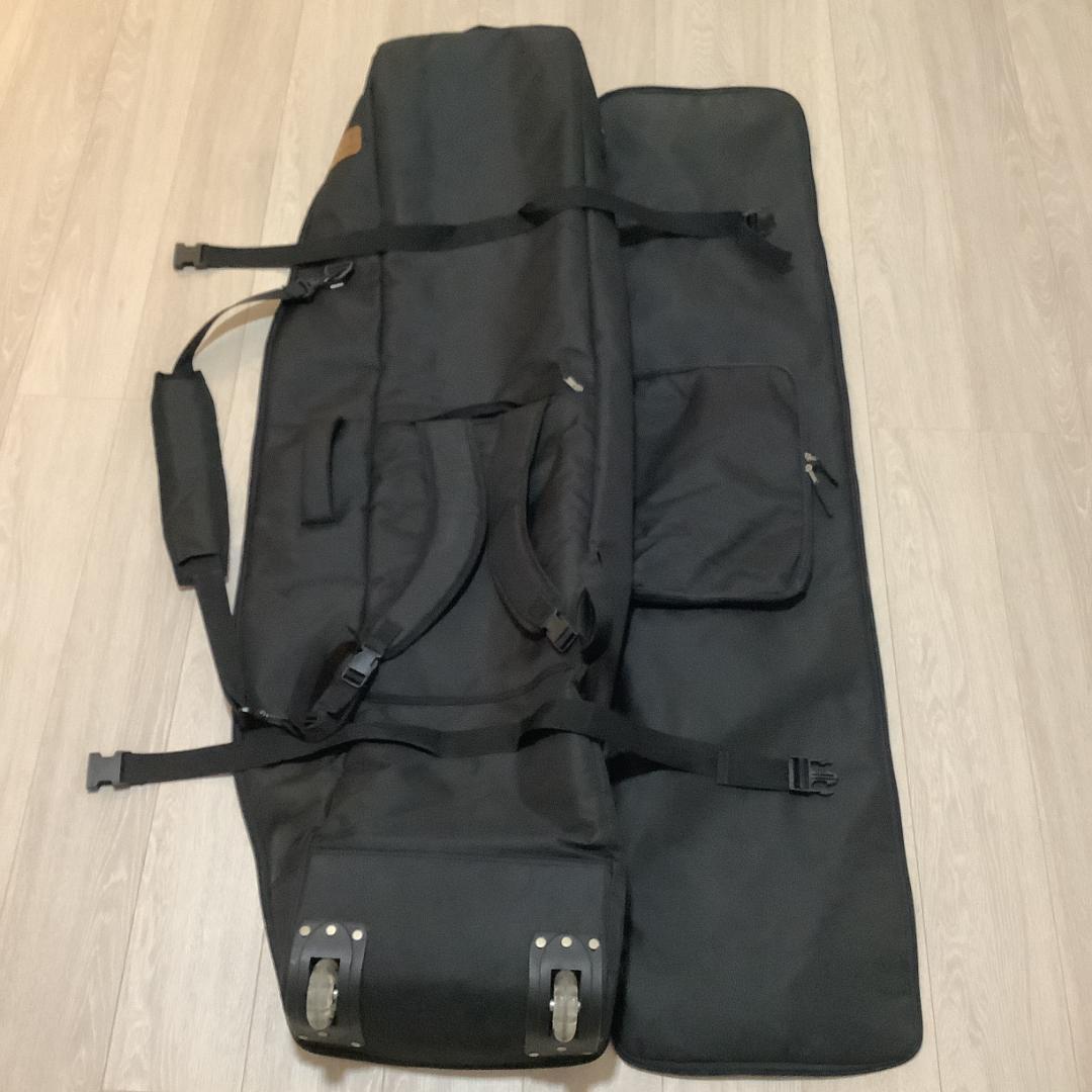 013 152cm ウィーリー キャリースノーボードバッグキャスター