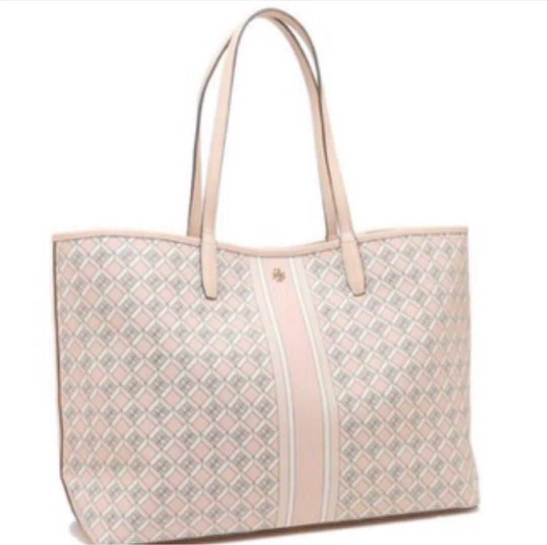 新品未使用 Tory Burch ダイヤモンドパターン トートバッグ