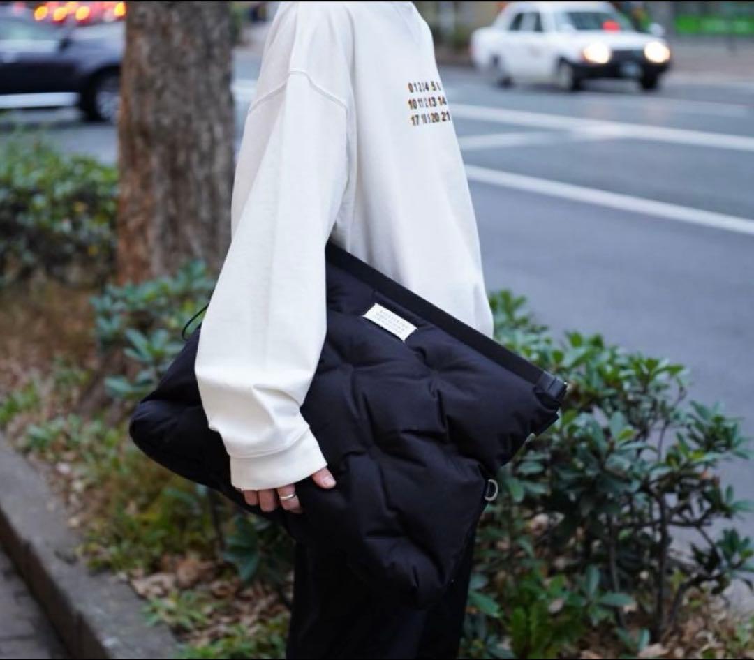 美品✨️メゾンマルジェラ ラージ グラム スリムバッグ ショルダーバッグ